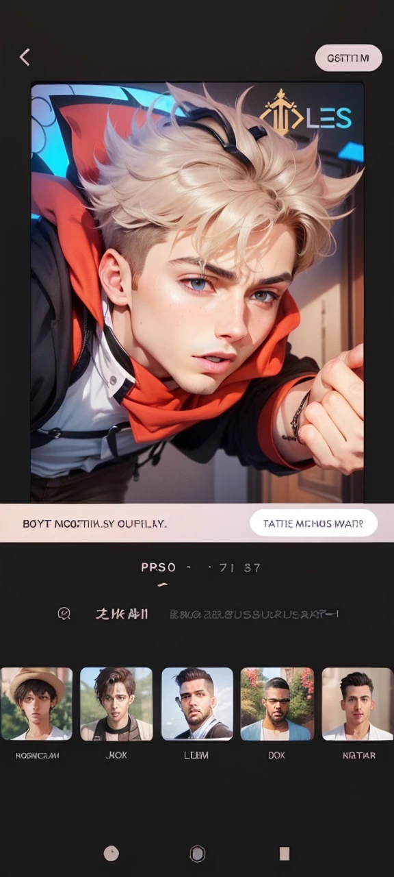 Boy realistic