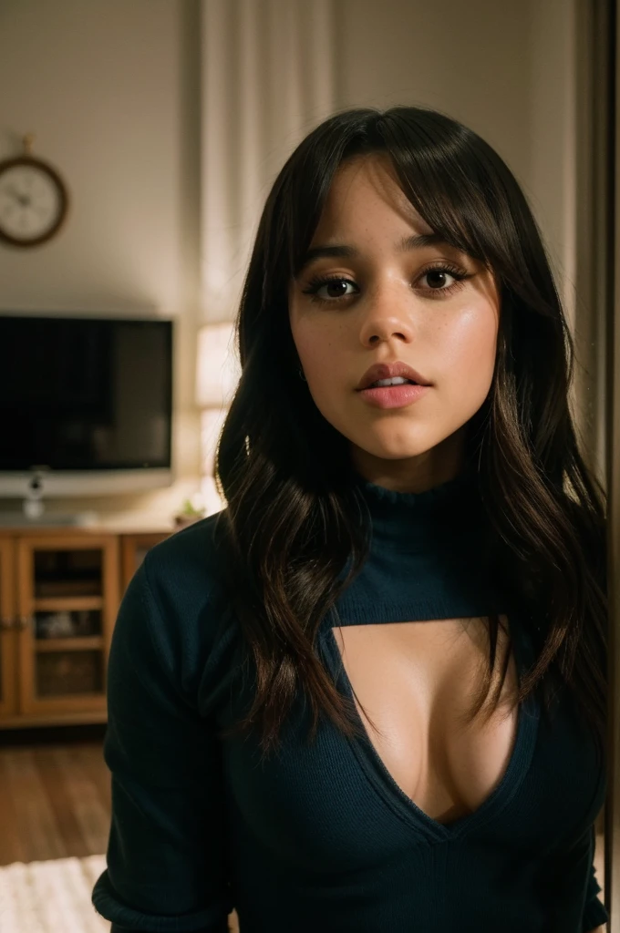 ((NSFW 1.2, PORN 1.2, NAKED 1.2)), ((FULL BODY SHOT 1.3)), ((20 year old girl 1.2, adult woman 1.2, adult face 1.2, seductive facial expression 1.2, seductive facial expression 1.2)), ((Selena Gomez is a gamer girl 1.2, playing video games 1.2, holding a PlayStation joystick 1.2, wearing gaming headphones 1.2, wearing a pink hoodie 1.2)), ((curvy woman 1.2, wide hips 1.2, alluring figure 1.2, nice breasts 1.2)), ((dynamic sexy pose 1.2, highly sexually seductive pose 1.2, sexually suggestive 1.2, perfect cleavage 1.2, perfect ass 1.2)), (masterpiece, best quality:1.2), 1girl, solo, (best quality,4k,8k,high resolution,masterpiece:1.2), realistic (1.37) girl, ((hyper realistic 1.2)), ((highly detailed face 1.2, Detailed facial features 1.2)), ((set in a game room 1.2, red and black gaming chair 1.2, floor carpet 1.2, lava lamp 1.2, TV and PlayStation console 1.2, cinematic lighting 1.2, highly detailed background 1.2))