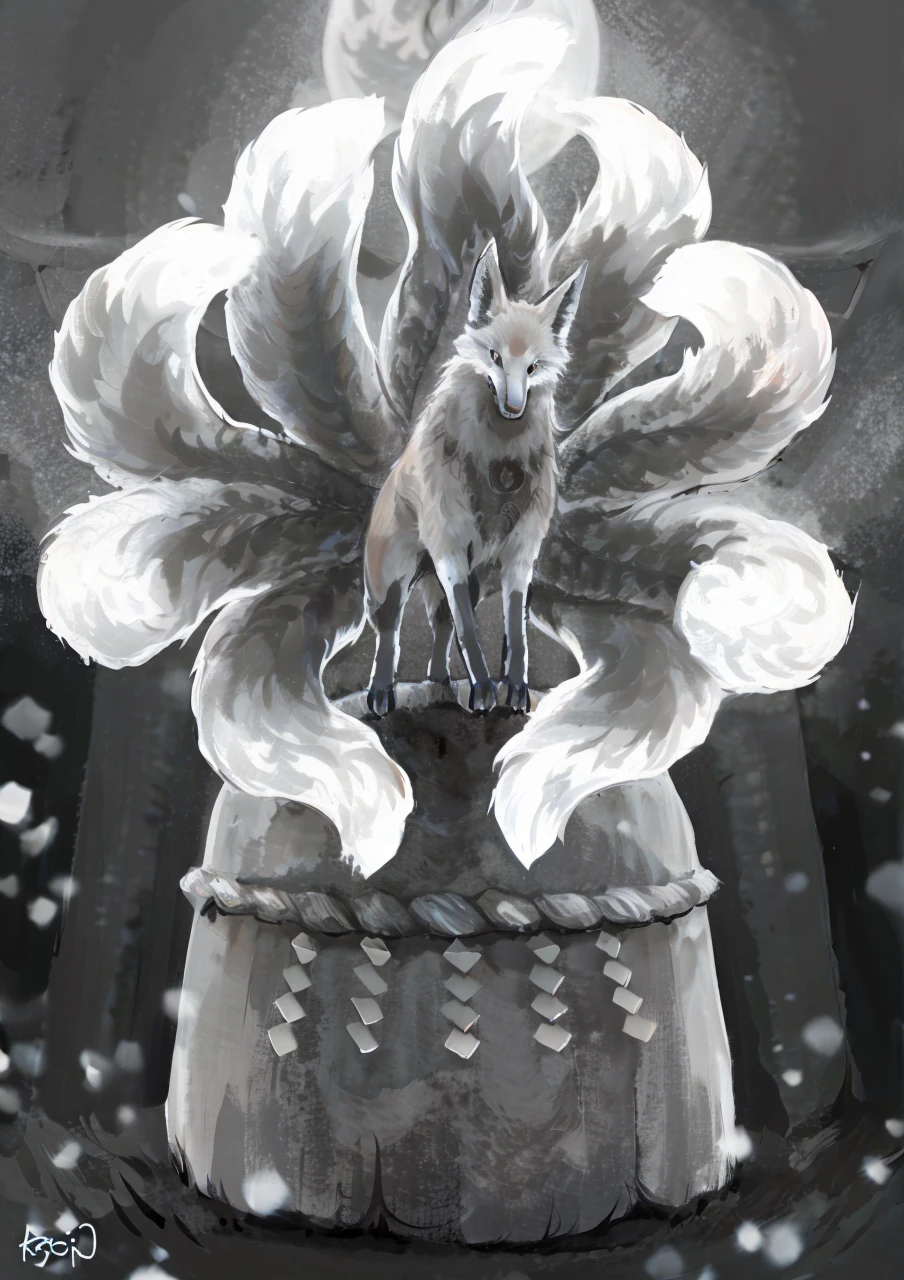 nine tailed fox