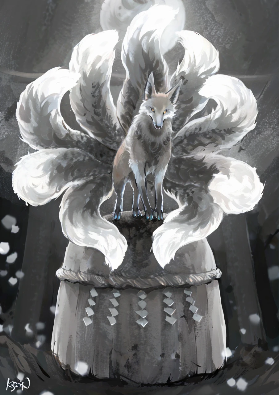 nine tailed fox