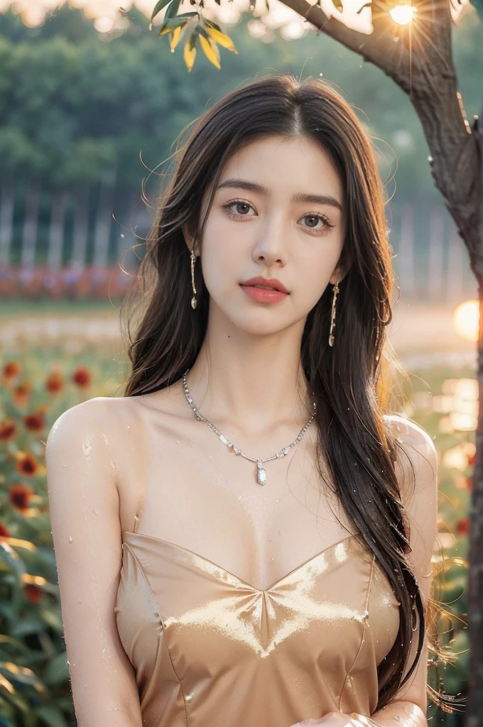 (Masterpiece:1.3), (8 thousand, realistic, raw photos, best quality: 1.4), (1 woman),(Very sexy), (Beautiful makeover), (유난히 아름다운 realistic 얼굴), (build a beautiful body) , (Beautiful face), (Beautiful face),  (Long eyelashes),  (Double eyelids), (realistic face), (black hair. Parting ways, long hair:1.3), (아름다운 Parting ways스타일), (realistic eyes), (Really beautiful and delicate eyes), (Beautiful and big breasts),(realistic skin), (Beautiful skin), (nonsense), (charming), (Ultra high resolution), (extremely realistic), (very detailed), (golden ratio),   (necklace),  (earring), (สวยและVery sexy)