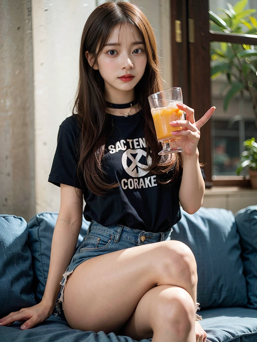 Woman with long dark hair holding a peace sign and a drink, BLACKPINK's Jisoo, Black Pink's Jisoo, Blackpink Jenny, TWICE's Tzuyu, Nam Jae-young, Black Pink's Joshi, Ulzzang, Roseanne Park from Blackpink, Kim Do-young, BLACKPINK's Jisooの似顔絵, One adorable Korean face, Choi Hong-hwa, Beautiful young Korean woman