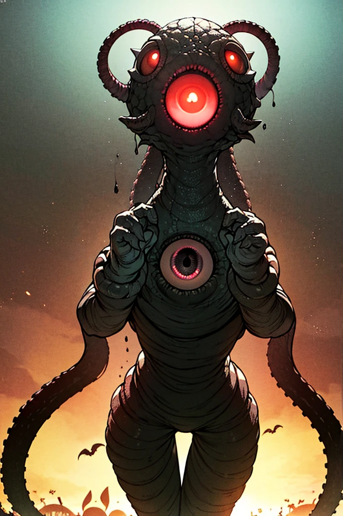 Spooky Eldridge
tentacle
Huge eyeballs in the sky
Out of this world
ancient times
Cthulhu monster
surrealism
haunt
mysterious
Lovecraft style
complex
phantom
terrible
deep