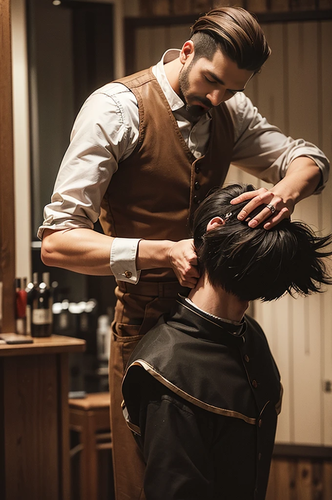 saloon barber-shop