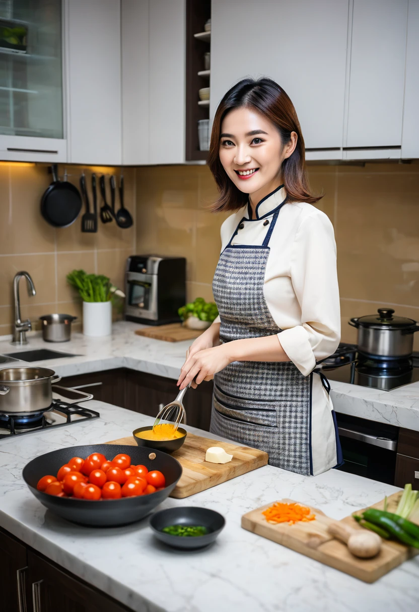 araffes and a woman and a are In the kitchen, Family photography, In the kitchen, , photography, Shot with Canon EOA 6 D Mark II, cooking, In the kitchen里, photography肖像, photo, lifestyle, photography, Promotional stills, photo静止, 商业photo, Promotional images, 商业产品photography, cooking show, 商业photography，European faces