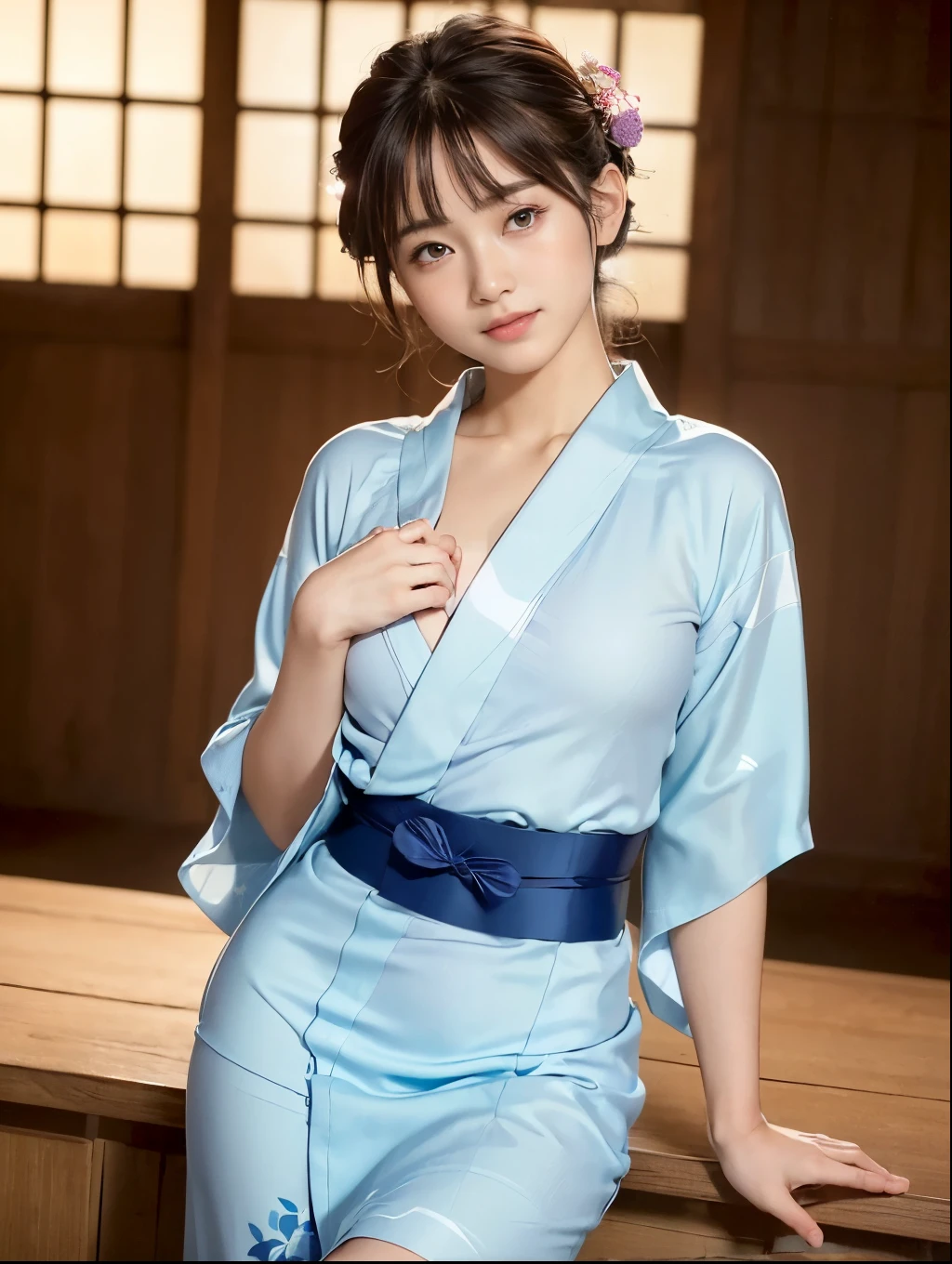 Il y a une jeune fille avec une veste bleue et un frisbee jaune., visage de belles filles japonaises, d'une jeune fille japonaise, fille mignonne-beau-visage, portrait d'une adolescente japonaise, gros plan d’une jeune fille anime, joli visage d'anime naturel, gros plan d'un autre iwakura, jeune visage asiatique pâle et mignon, chiho, jeune visage coréen adorable