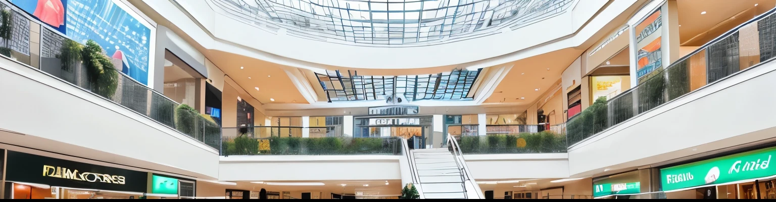 set background of mall