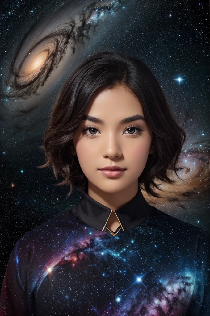 A photo for my youtube channel profile picture. My channel name is charms of universe and my niche is facts about universe