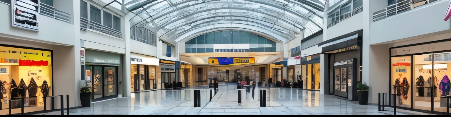 set background of mall