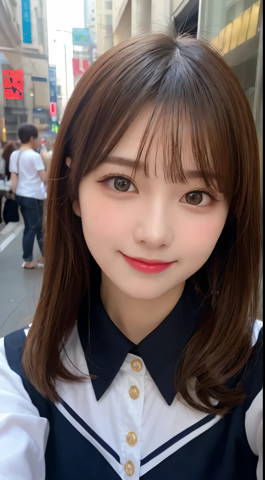 Tabletop, Highest quality, shape, Very detailed, finely, High resolution, 8k wallpaper, 完璧なダイナミックな構shape, Beautiful and exquisite,ランダムなcute髪,,Natural color lip, Bold sexy pose,smile、20-year-old girl、cute、Always blur the background,Perfect and beautiful face,Slim face and figure,Big eyes、Putting on gal makeup,Small face,Shooting from below、smile,Blurred Background,Elegant feminine face、Cyberpunk Fashion、Change pose randomly、Randomly change the shooting angle and position、smile、Top to bottom々Shoot from the right angle and direction、cute、cute顔、Evangelion(Rei Ayanami)Cosplay