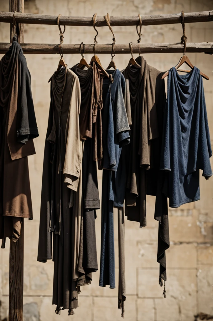 A remnant is hanging around the necks of the disciples