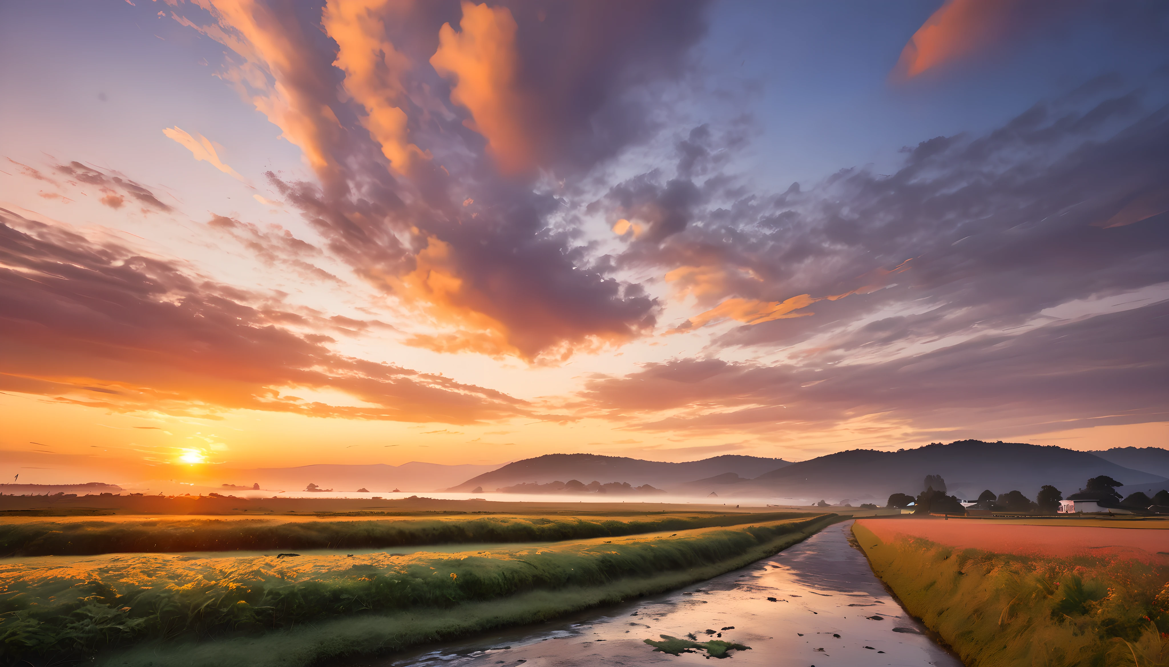 Landscape Photography, sunrise time