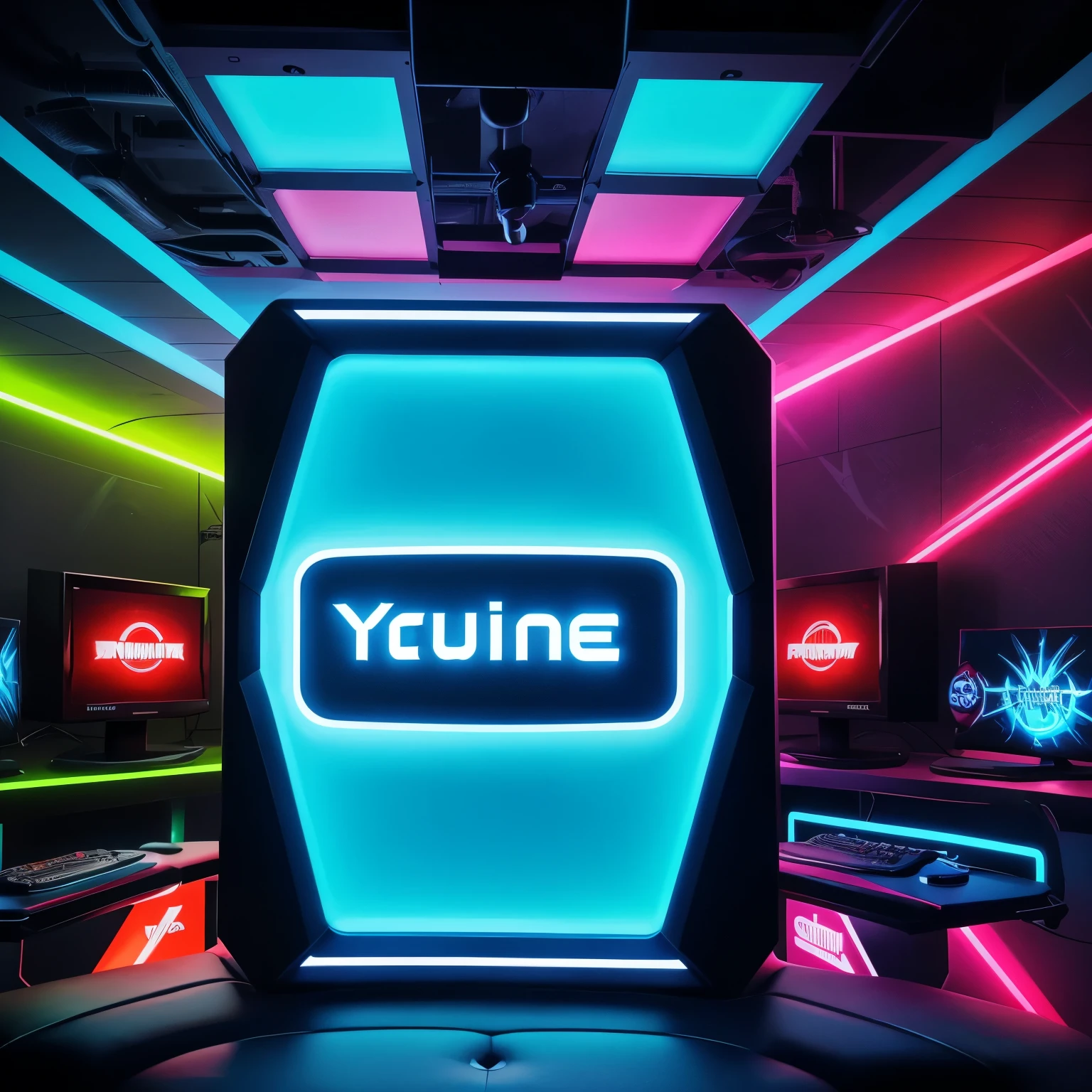 This is a gaming logo that features the name “Ketton ff” in a futuristic font and a neon blue color. and Boy Anime avtar, The logo also has a stylized controller icon and a YouTube play button in the background. The logo is designed to be attractive and eye-catching, and to appeal to gaming enthusiasts and YouTube viewers. I hope you like it.