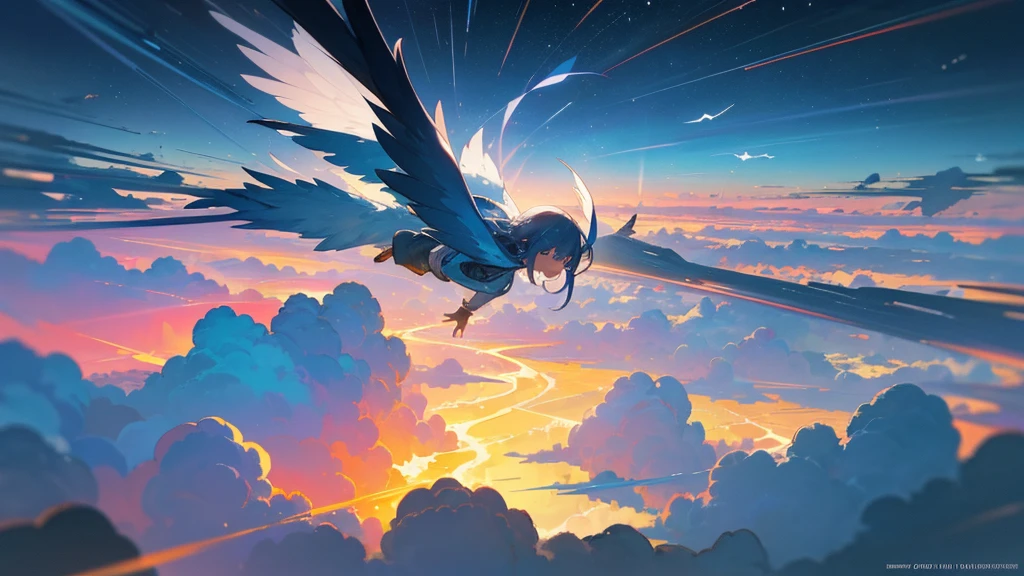 In a dream,I turned into a light bird,Flying through the night sky of a city covered with crisscrossing wires,Flapping his wings vigorously,Rushing to the sky above the tall building。I ran hundreds of times faster than I did on the playground.,Flying towards the only person who matters in the world。In the tiny body of a bird,Filled with a sense of joy that is almost overflowing。Watching the ground getting farther and farther away,The night wind is blowing,The street lights dotted on the streets are like a starry sky.,Ambilight。The torrent of vehicles is beating like the pulse of the city。Soon I flew high into the clouds,Traveling through the sea of clouds,The bright moonlight pours down on the surface of the clouds like water,Sprinkle the highest peak of the cloud with transparent blue light,This scene makes me feel like I am on another planet.。She can fly to the place she has been waiting for.,This great joy made my feather-covered body tremble violently。In a flash, I was close to my destination,Descending rapidly with joy,The ground is getting closer and closer。I look out over the land where she lives,There are fields stretching to the horizon,Sparsely lit rooftops,A bright light passed through the dense woods,It's a train。我自己肯定就是乘这辆电车去见Akari。Suddenly my eyes caught her figure,A girl with short hair sitting on the platform waiting for the train to arrive。Next to her stands a huge cherry tree,Although the cherry blossoms have not yet bloomed,But I can feel the beauty of the tree beneath its hard bark.。After a moment,The girl discovered my existence,Raise your head to the sky。Akari,I'll see you soon.,soon····…