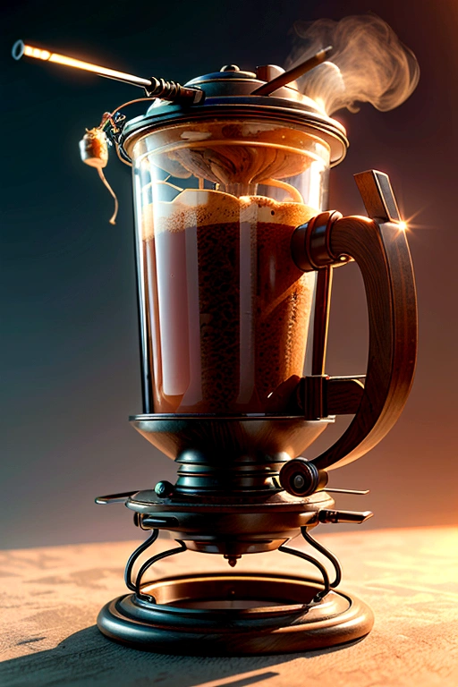 Elevate Your Coffee Experience with a Helicopter-Shaped Coffee Machine