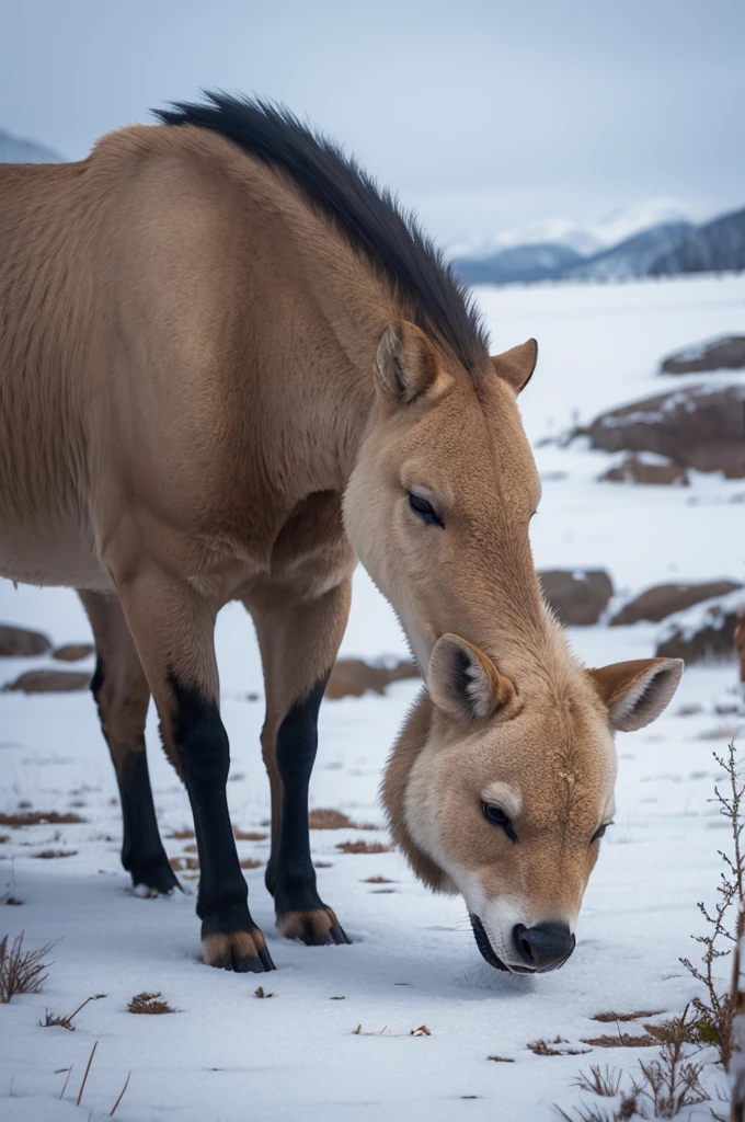 frozen animal