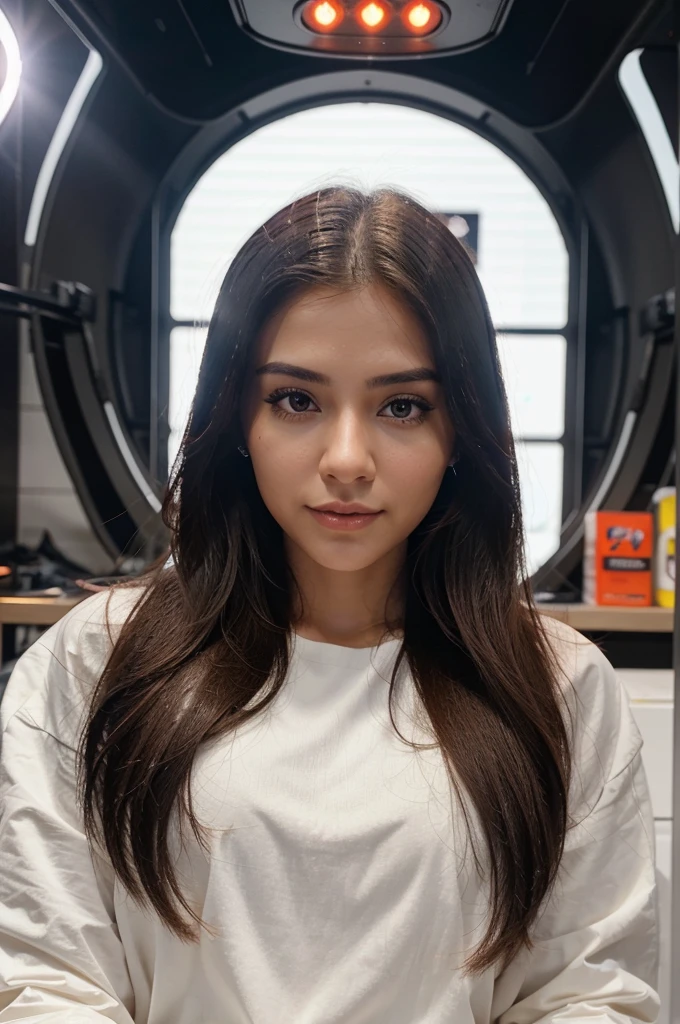 Create an AI influencer female (beautiful) that produces content resembling a human