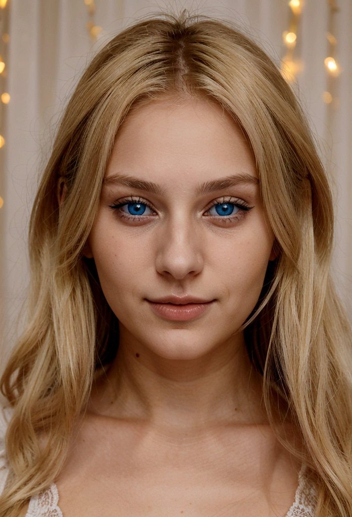 25 Year Old Woman, Italian , blonde with blue eyes