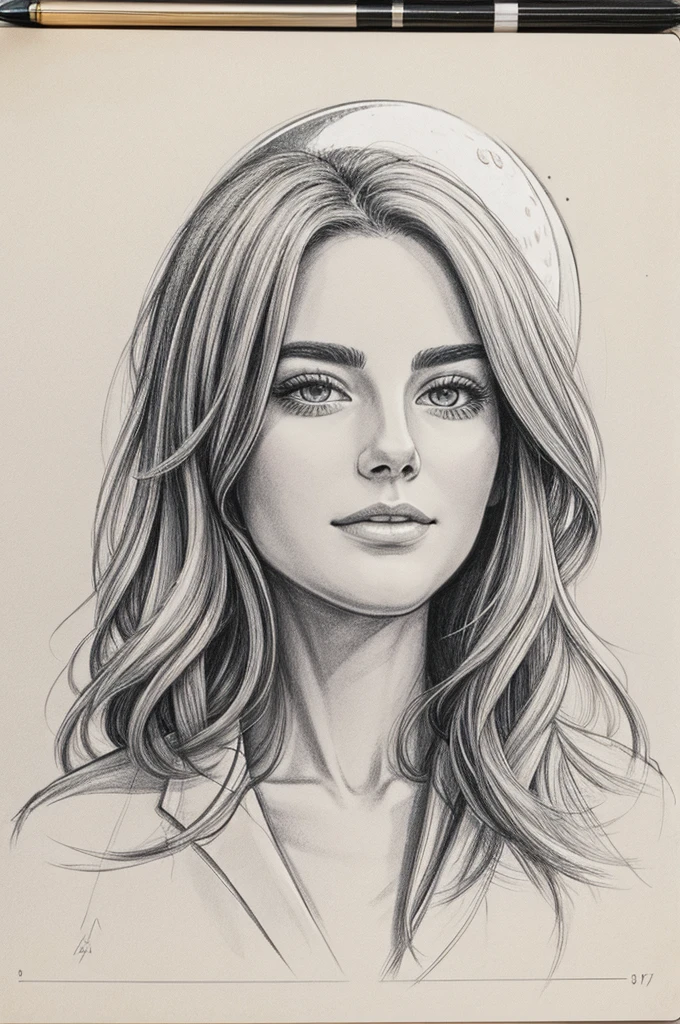 Sketch of moon