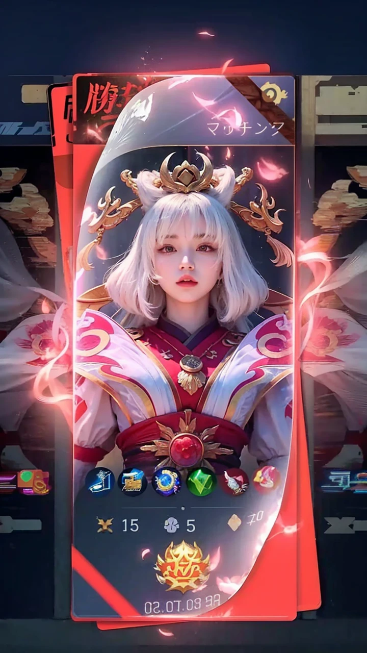 Story mobile legends, mobile legends character, kagura water lily mobile legends, water lily kagura, kagura mobile legends, Chinese character, girl with purple dress.