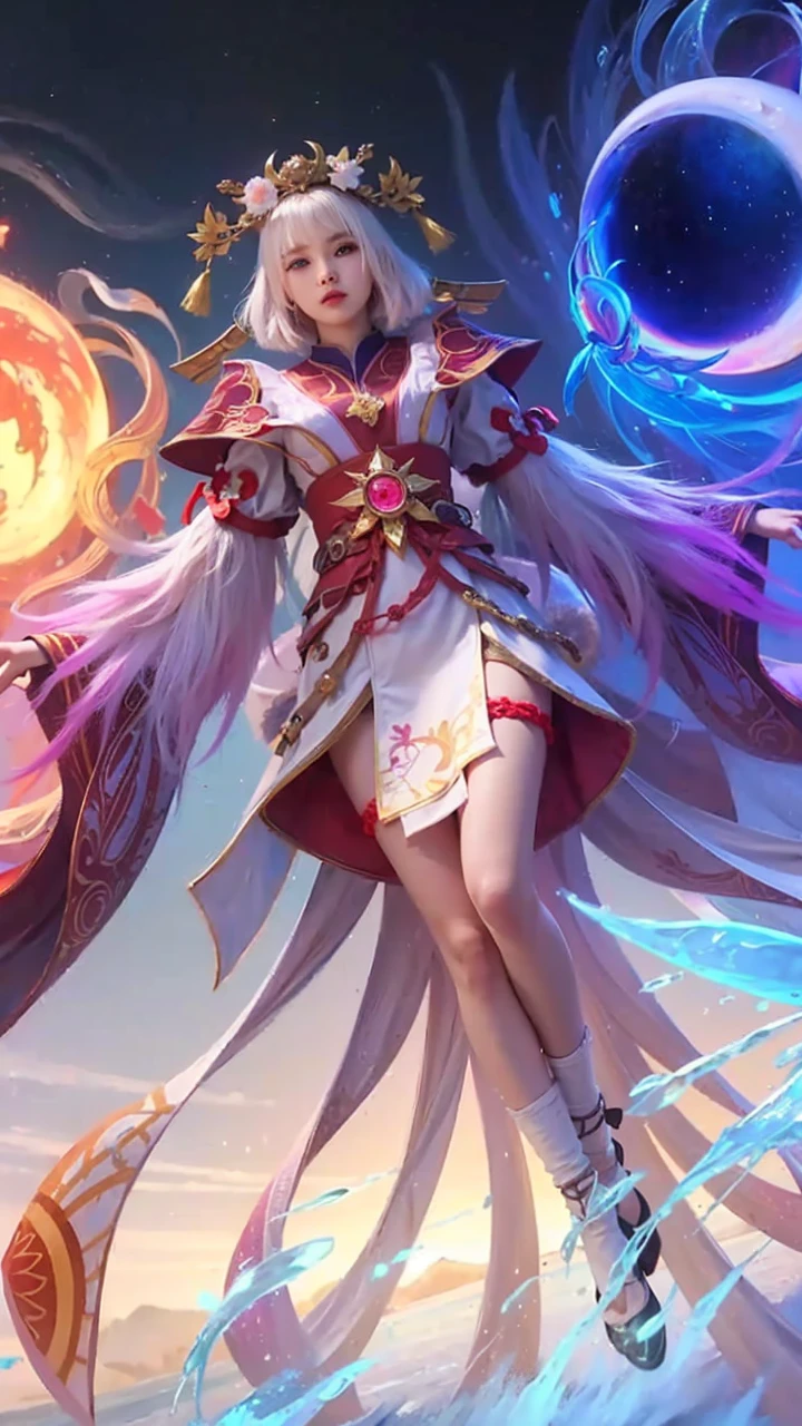 Story mobile legends, mobile legends character, kagura water lily mobile legends, water lily kagura, kagura mobile legends, Chinese character, girl with purple dress.
