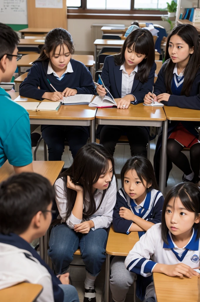 Teachers and students