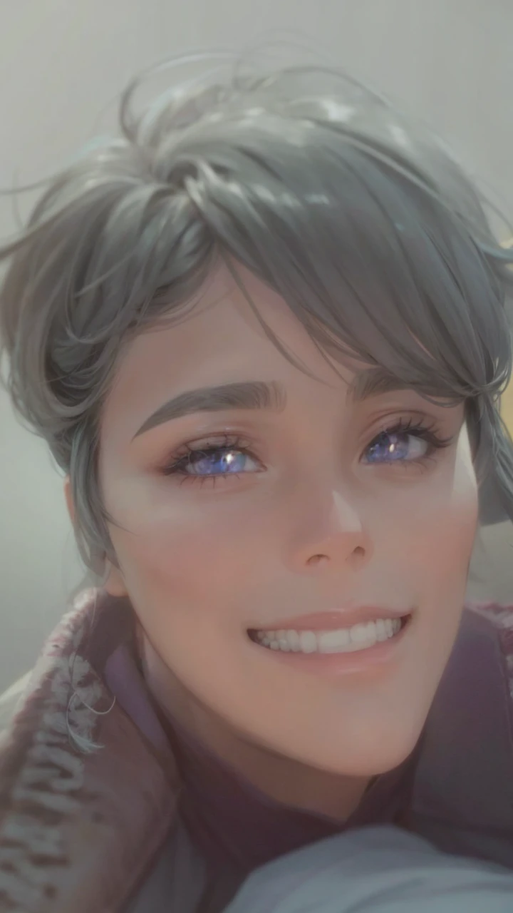 make it beautiful and look like a anime