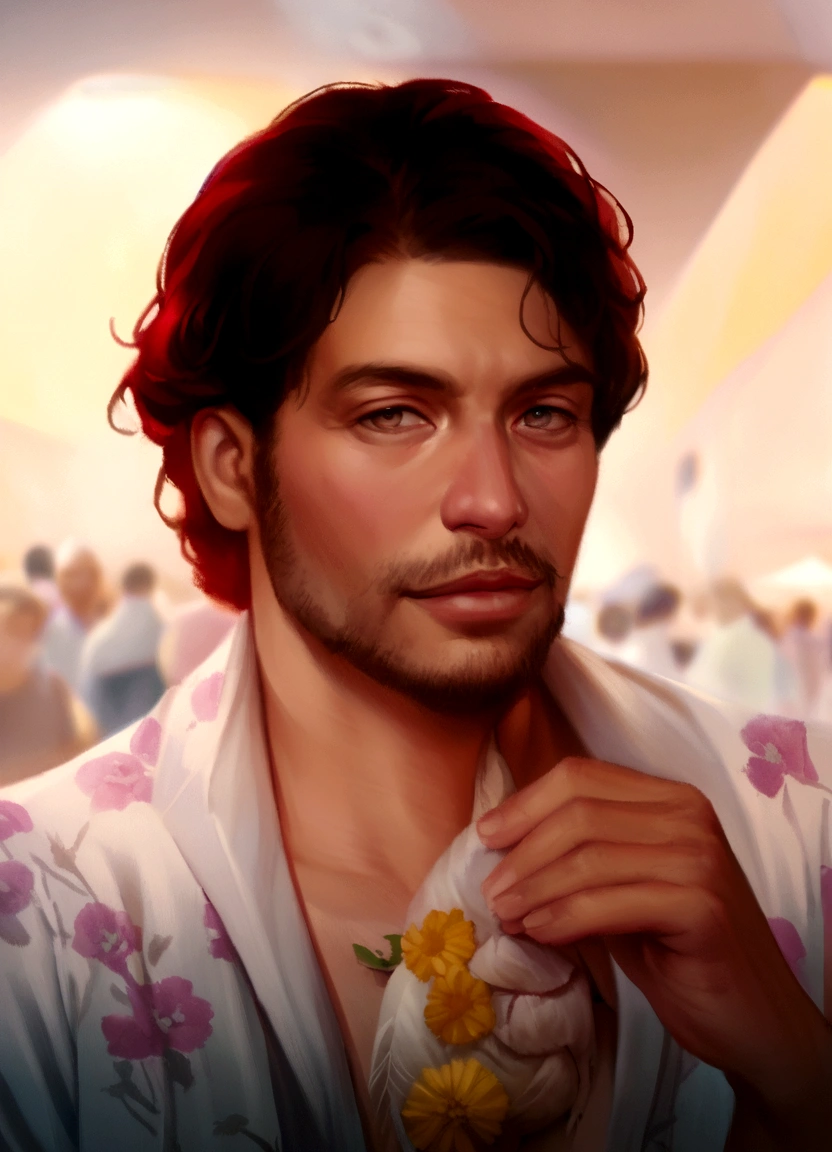 realistic photo of a man
