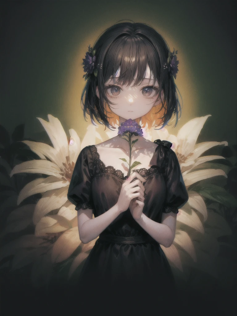 Flowers,bright,Soft brushwork，beautiful，masterpiece