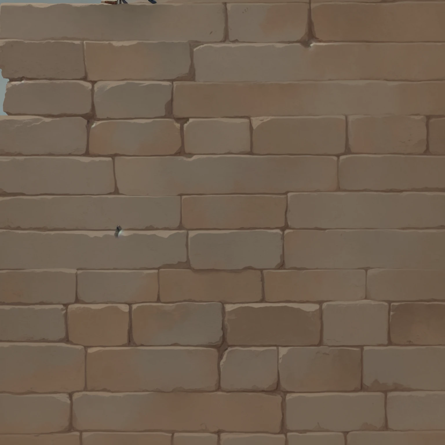 there is a man standing on a wall with a kite, stone bricks, bricks, wall ], stone wall, brick, stone brick walls, brick wall, stone brick, flat texture, background art, brick wall background, background artwork, brick wall texture, wall structure, background image, game texture, dungeon background, brick walls, stone walls, 2d texture