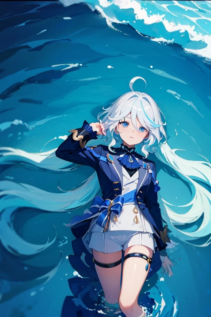 Furina、In the sea、