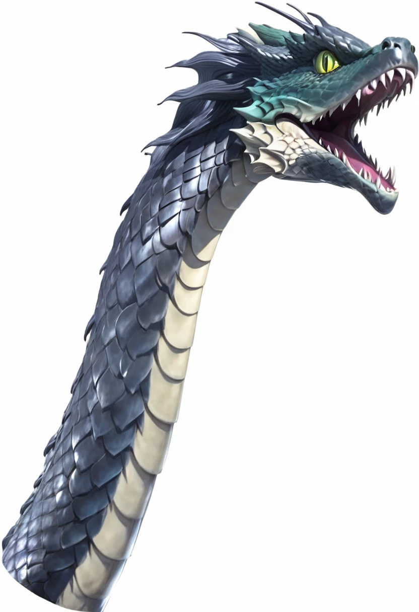 there is a large dragon statue with a large mouth and a big snake head, Jermon Gander, dragon snake with wings, Set against the backdrop of a dragon, Jomon Gander, Elves and Anime, Green scale dragon, snake, Dragon Tail, snakeine water monster, 金属Dragon Tail, snake, snake body, Flying Dragon, sea snake, dragon our species