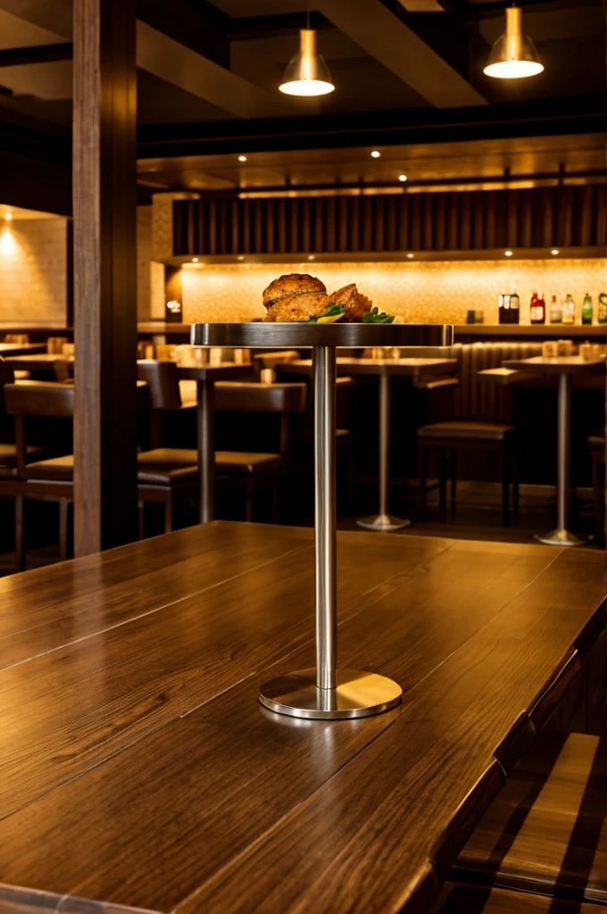 Table in a restaurant