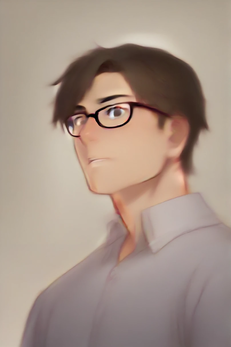 192cm, male, Glasses, Hunchback,