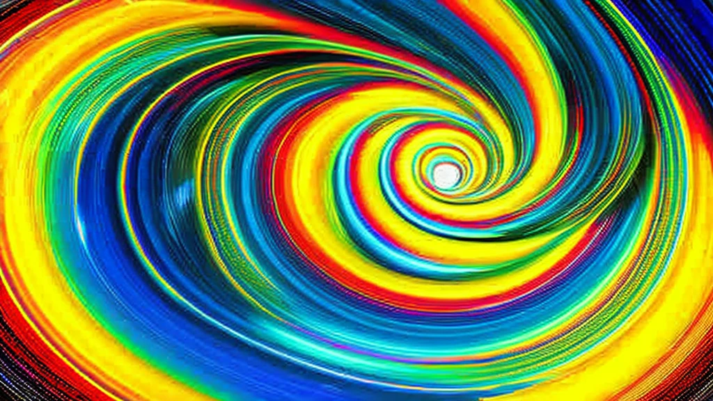 (masterpiece:1.2), best quality, hyperrealistic vortex in a circle, midjourney, 