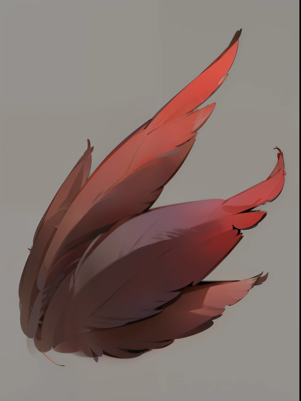 Feather wing material hair texture feather detail HD