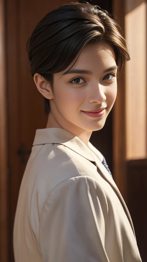 (RAW photo :1.2), (verisimilitude :1.4), (pure background), professional suit male, posing smiling at the screen, very detailed eyes and face, Super detailed, High resolution, Very detailed, best quality, masterpiece, 8k, amazing, fine detail, soft lighting