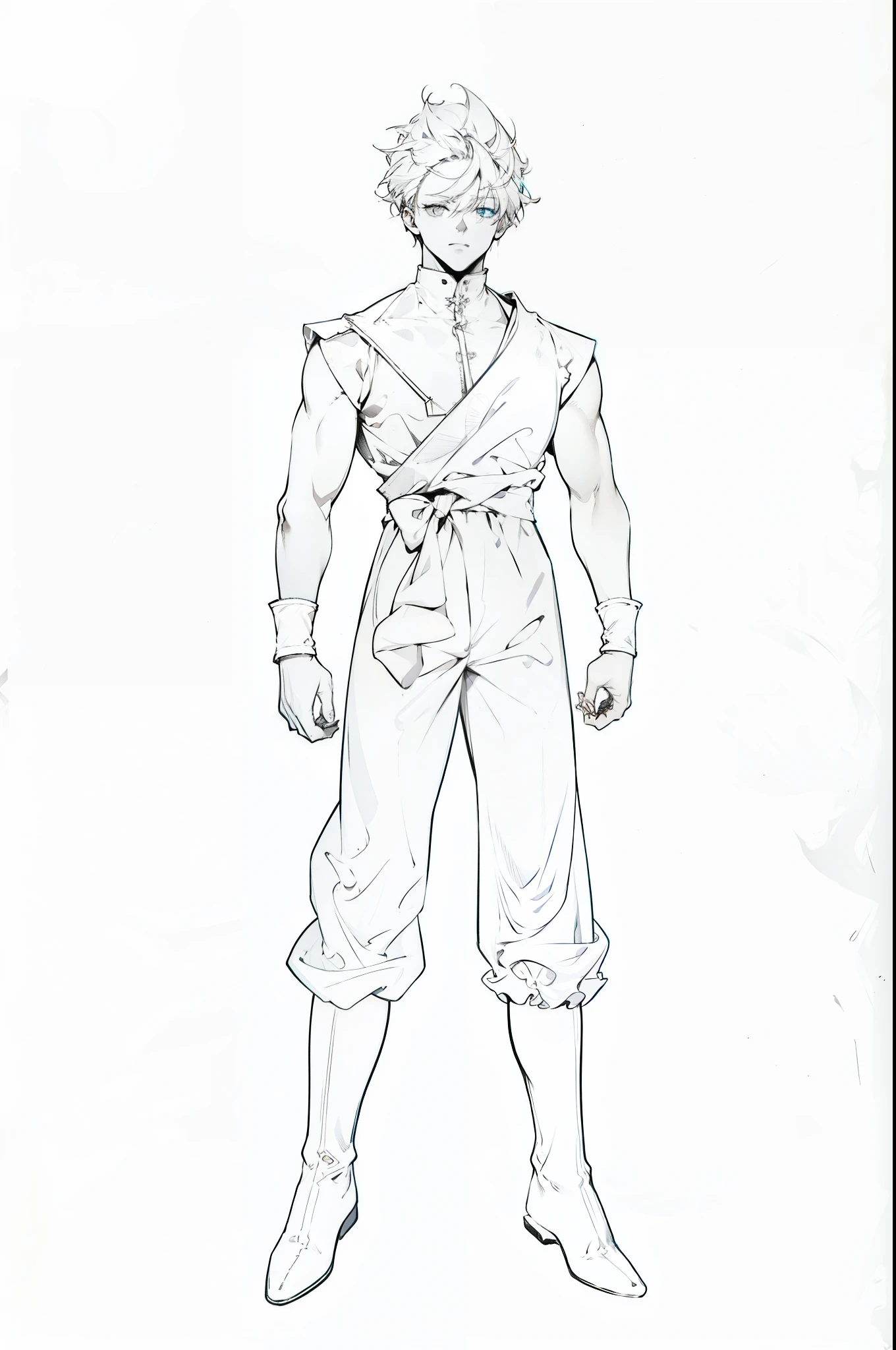 concept art, head view, hand view