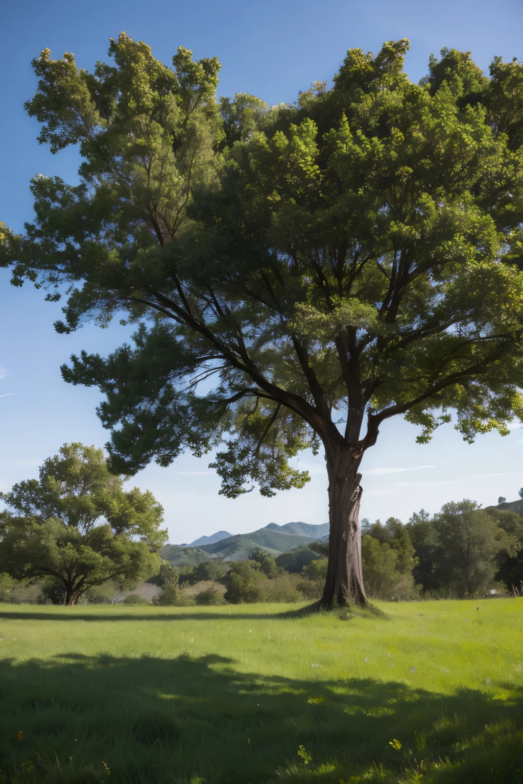 distant tree