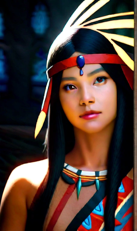 Surreal cinematic image of Indian natives with feathers on their heads, Native Americanアート, Indian Warrior, Native American, Native Americanの戦士, Local art, Native Americanの戦士, First-born ethnic groupsの男性, Eagle feathers, Skilled Apache warriors, Warrior spirit, American Indian headdress, First-born ethnic groups族の芸術, : Native American Shameon Fantasy, First-born ethnic groups, Native American folk art, Indian Realist Art Photography, photo shoot, masterpiece, Realistically, Hentai Realism, rendering, High Contrast, デジタルアート写真アートステーション8K HD HDdetailedリアルトレンド, detailed, Skin Texture, 非常にdetailedな, realistic Skin Textures, armor, Highest quality, 超High resolution, (photographer: 1.4), High resolution, detailed, Total Draft, sharp, author:Lee Jeffries Nikon D850 film stock photos 4 Kodaport 400 F1 lenses.6 Rich Colors Realistic Textures Dramatic Textures Dramatic Lighting Unreal Engine Art Station Trends Movie Stills 800