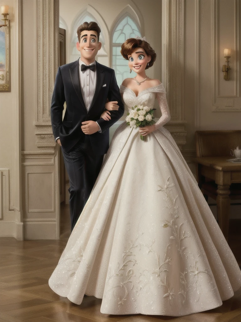 Disney Pixar style,