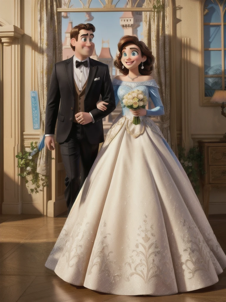 Disney Pixar style,