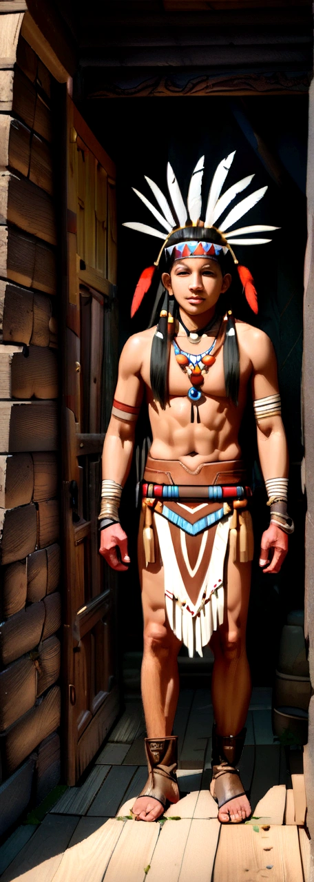 Primitive tribes,In the tribe, People around touched the boy's intimate parts