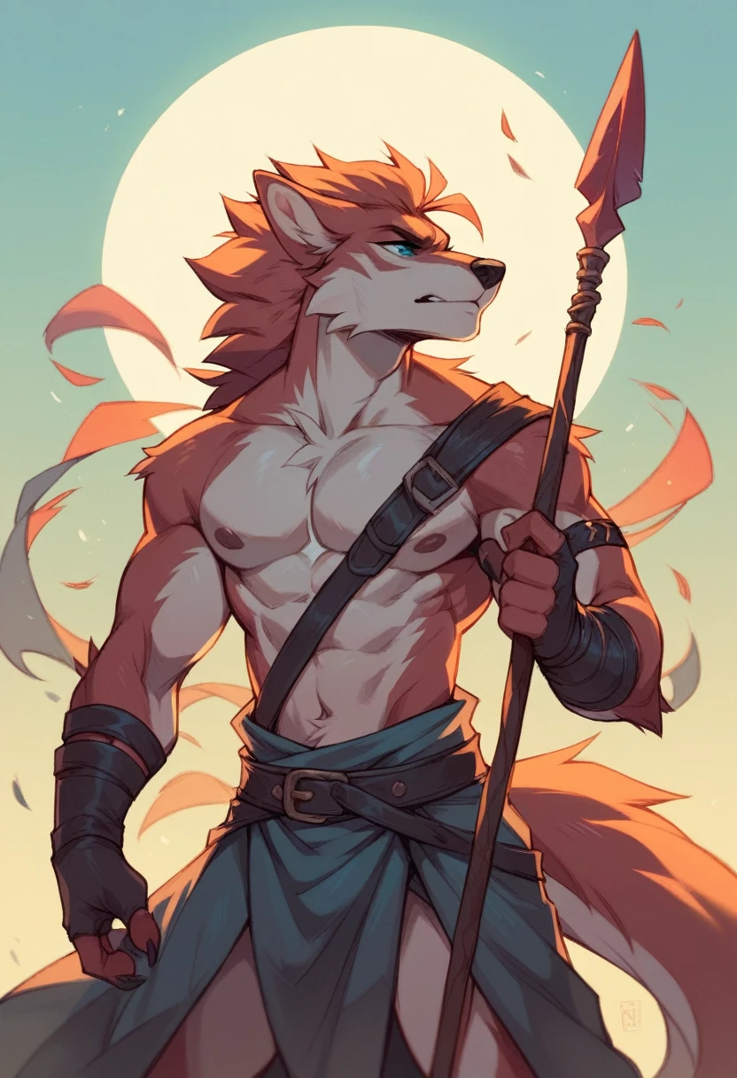 Spear with element cryo