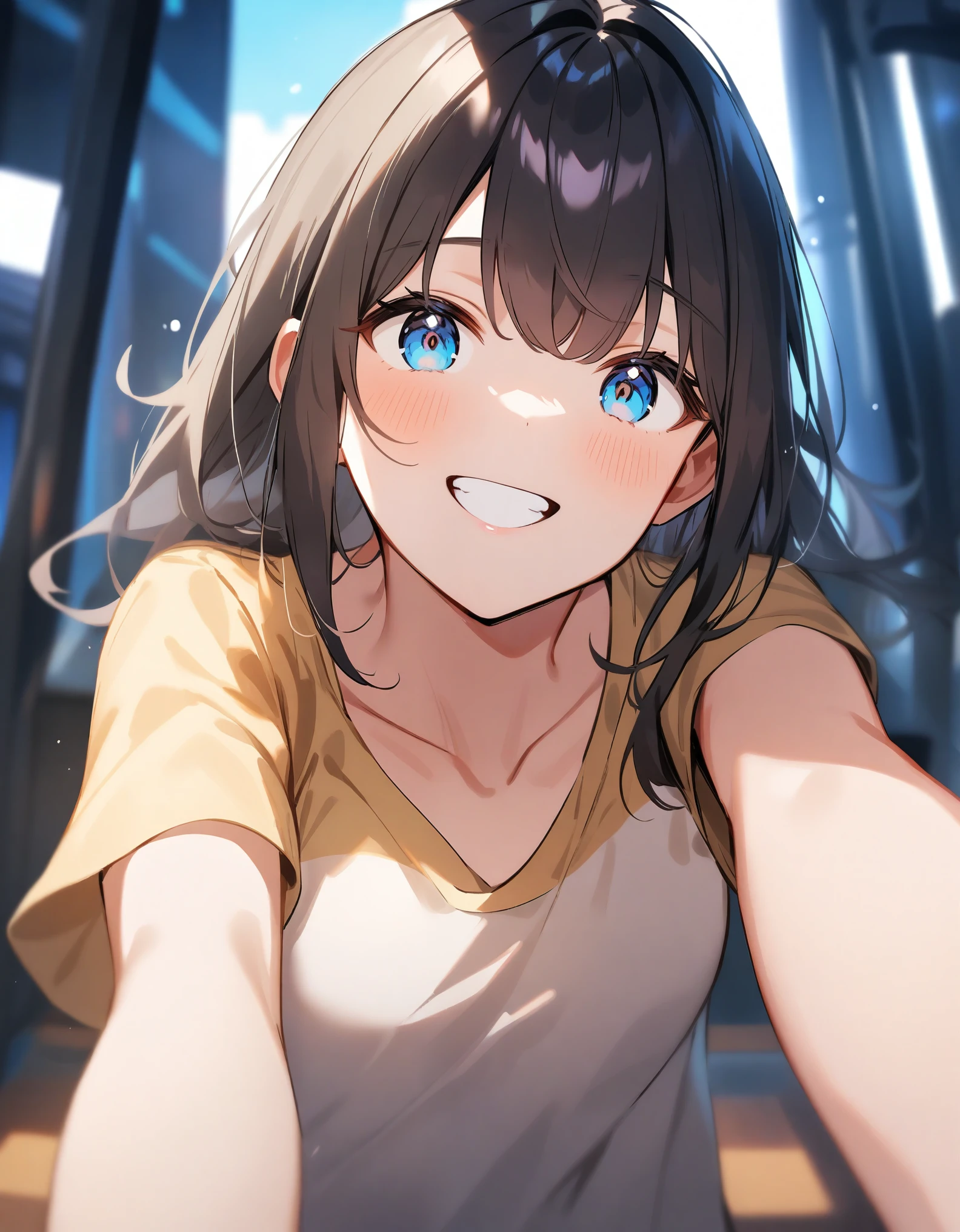 Put on a t-shirt