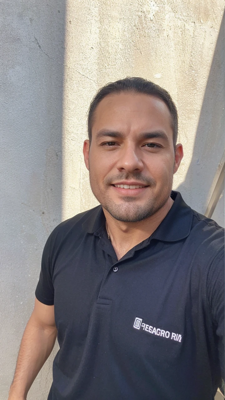 Masculine man wearing a black suit