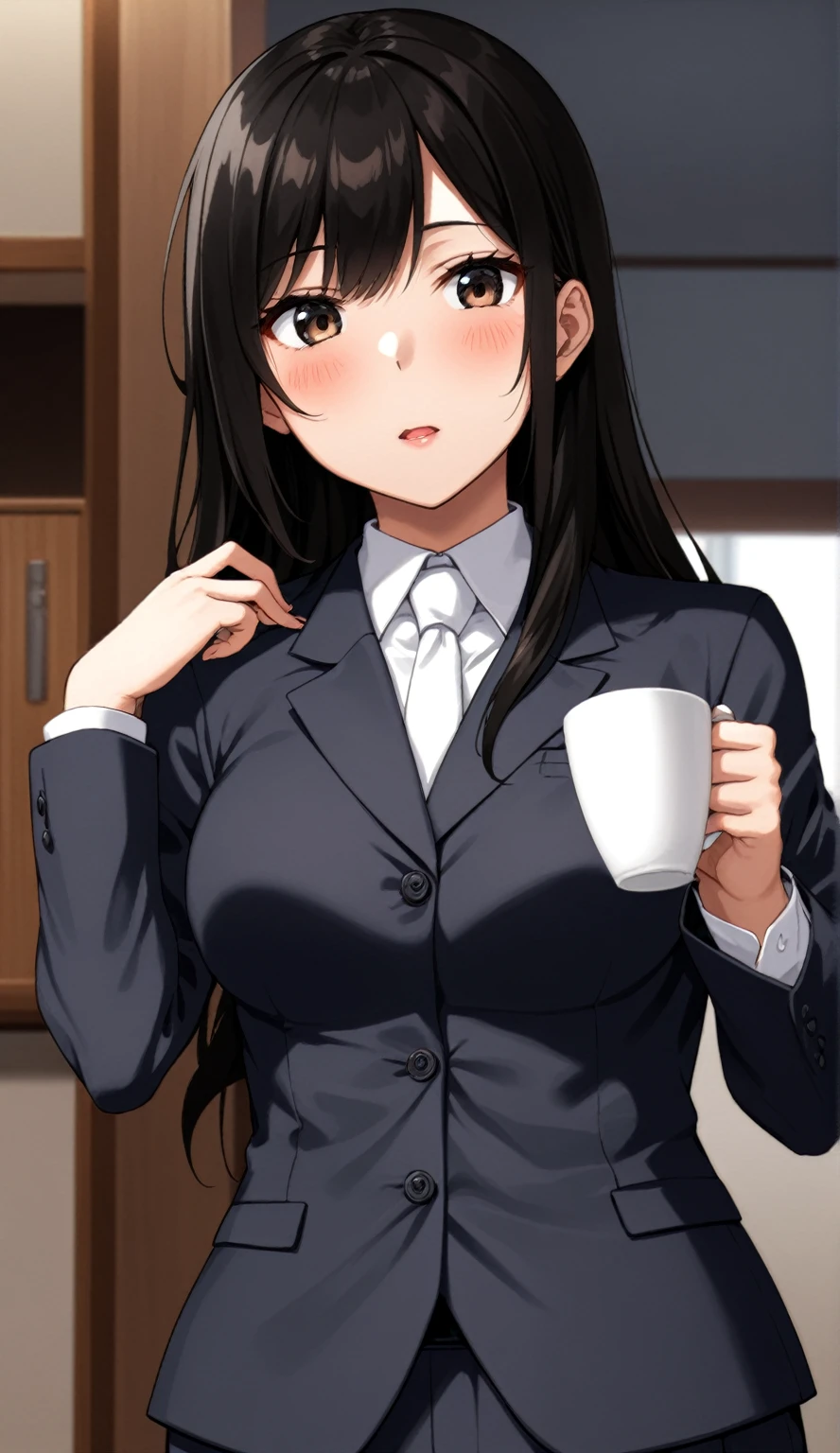 Japanese women, 26 years old,E Cup,suit