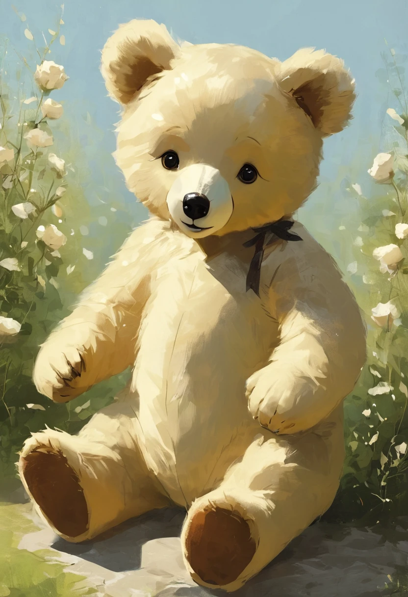 MERRYTHOUGHT,Cheeky Bear,cute,Cream,Friendly atmosphere,Bigger in the center