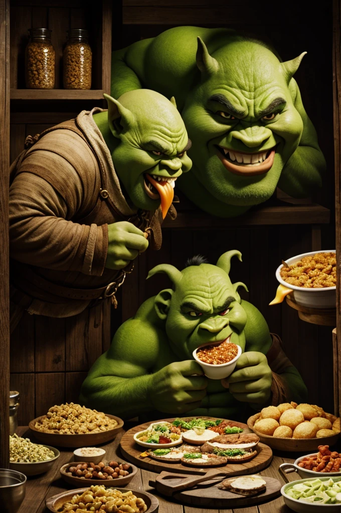 Hungry ogres
