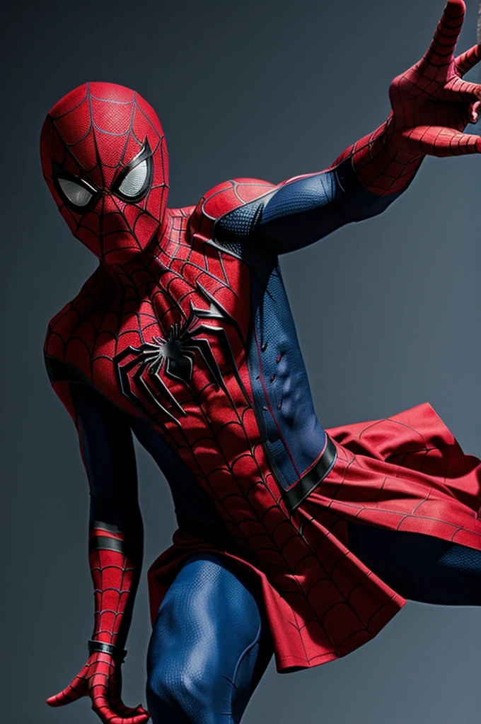 Spiderman in a dress 